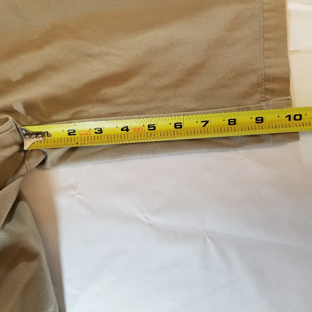 Lands' End Kids Boys Size 18 Khaki Adjustable Waist 4 Pockets